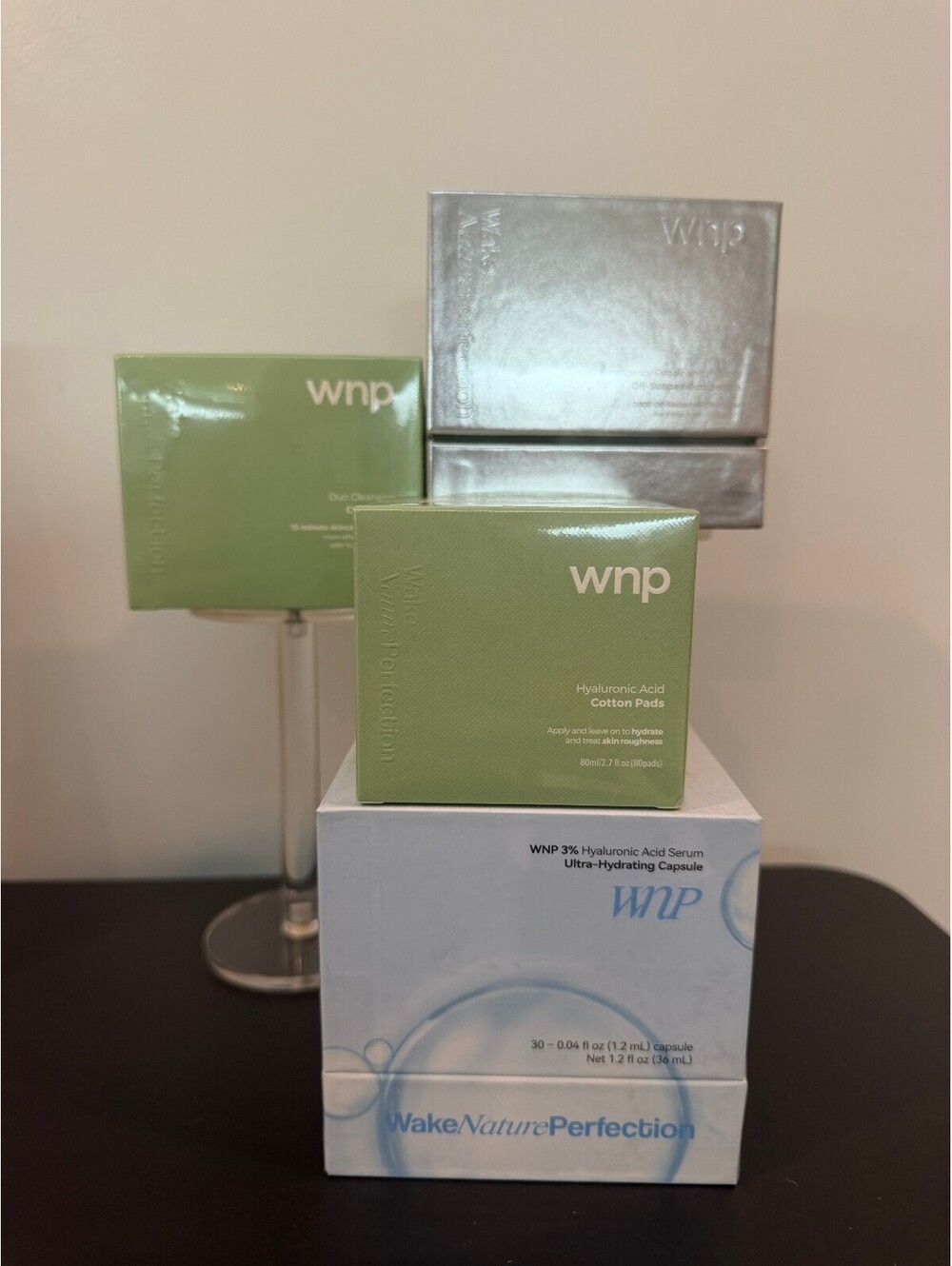WNP 4-Piece Collagen & Hyaluronic Acid Skincare Bundle NEW